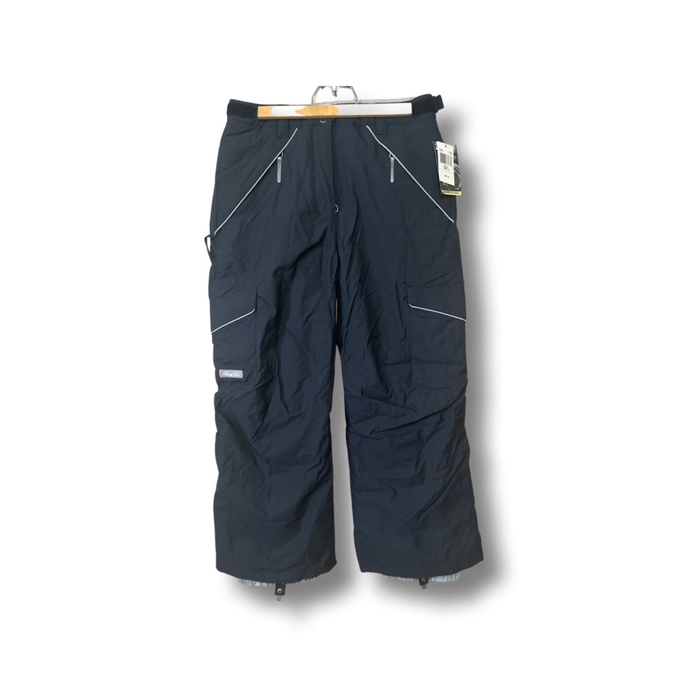 Black Dot girls winter pants black